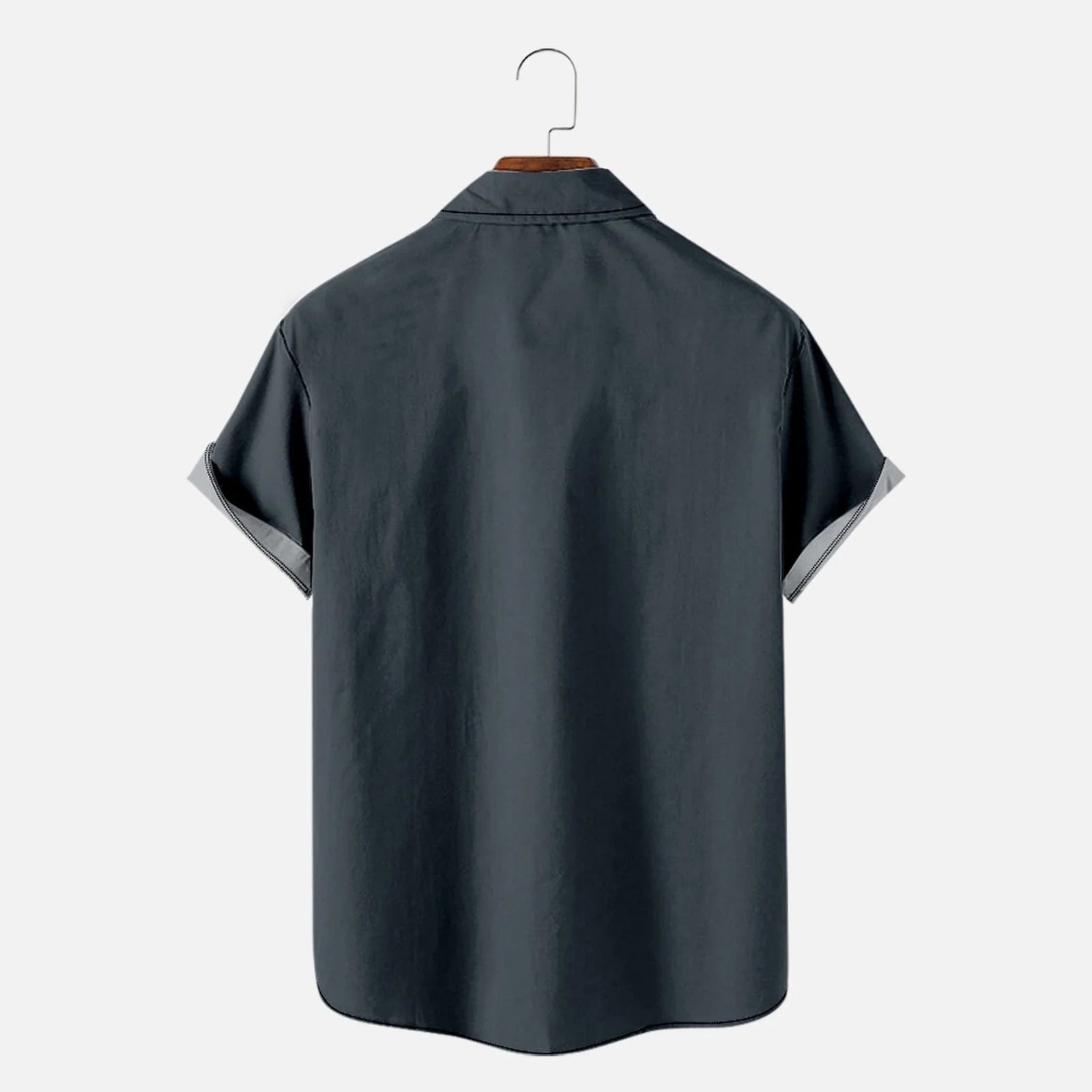 Men'S Summer Trendy Hawaiian Style Short Sleeve Casual Shirts Mens T-Shirts Shirts for Men Fashion Mens T Shirts Casual Navy,S