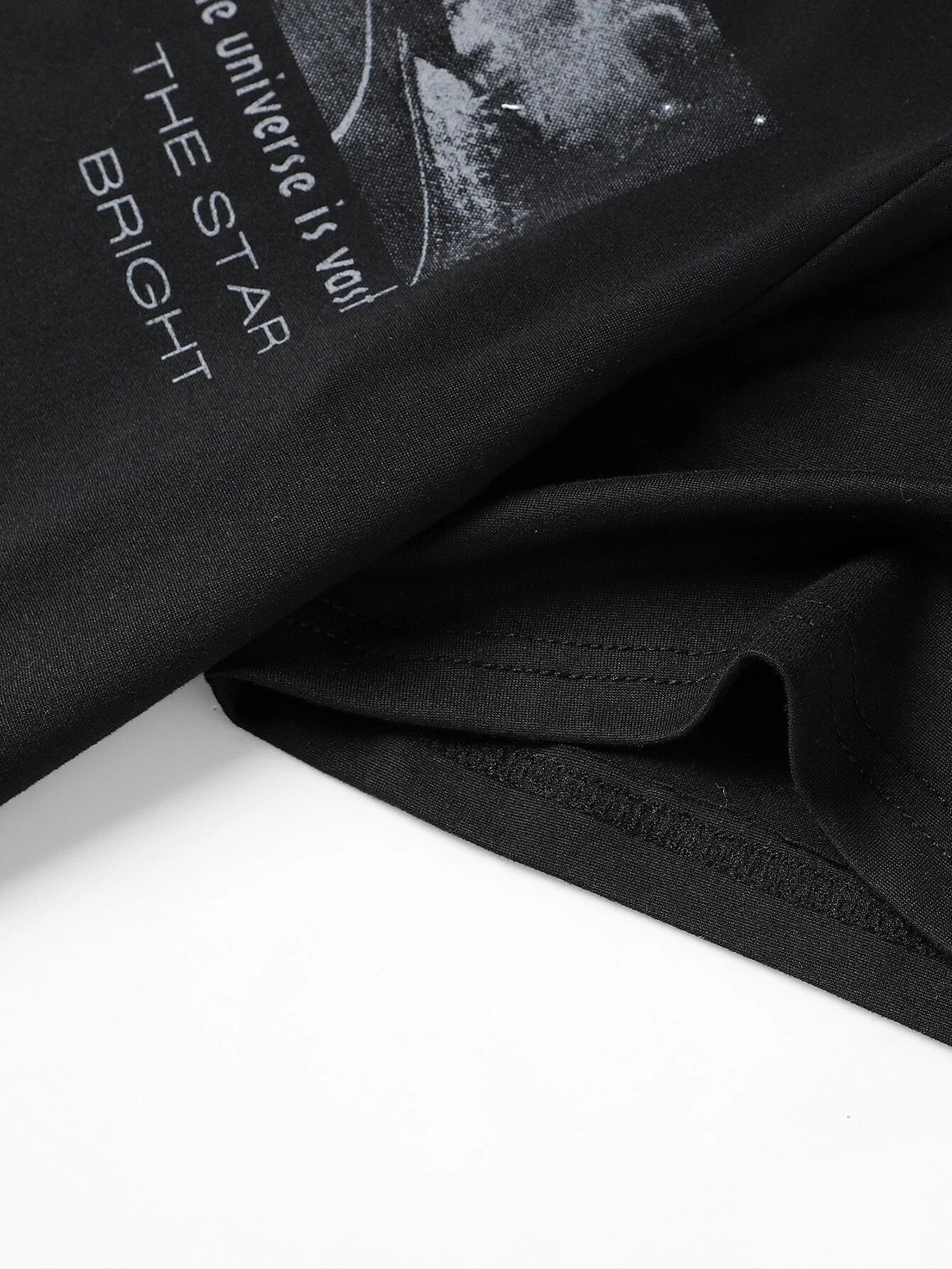 Manfinity Homme Men T-Shirts Fit Crew Neck Short Sleeve Graphic Tee Simple Summer Knit Top