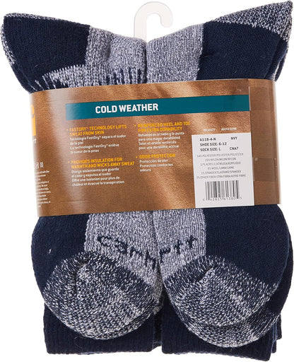 Men'S Heavyweight Crew Sock 4 Pack Closeout