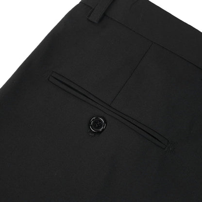 Mens Classic Slim Fit Fit Stretch Flat Front Slacks Dress Pants